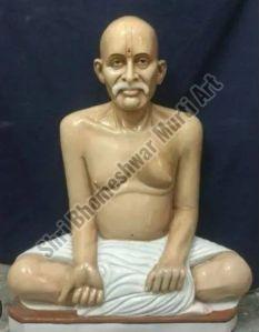 White Marble Gajanan Maharaj Statue