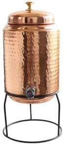 copper water pot