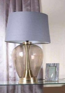 Bed Side Glass Table Lamp