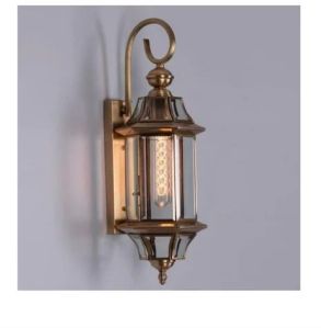 Decorative Brass Wall Lantern