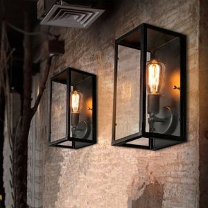 Decorative Wall Mounted Box Light