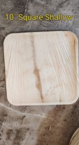 10 Inch Square Areca Leaf Plate