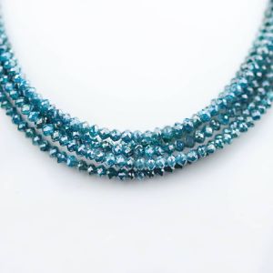 Diamond Faceted Beads