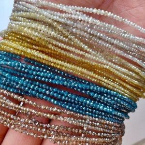 Diamond Faceted Beads