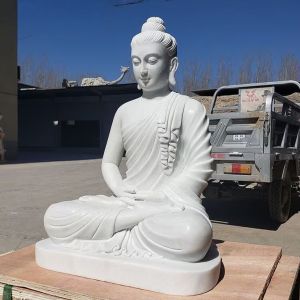 Marble Gautam Buddha Statue