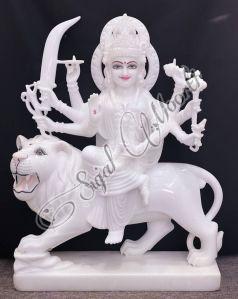 Marble Durga Statue