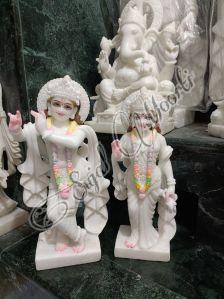 Marble Radha Krishna Statue