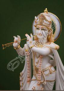 Shree Krishna Marble Statue