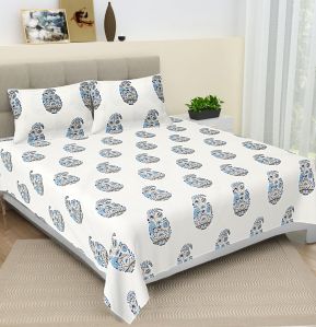 Cotton King Size Double Bedsheet