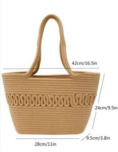 Ladies Jute Hand Bag