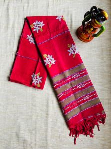 Kantha hand embroidery dupattas