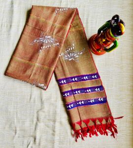 Kantha hand embroidery Pure Khesh cotton dupattas