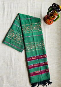 Kantha hand embroidery Pure Khesh cotton dupattas