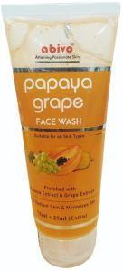 Abivo Papaya Grape Face Wash