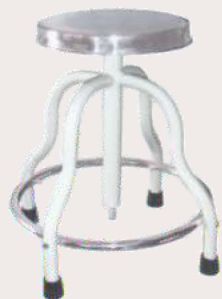 Stainless Steel Top Revolving Stool