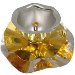 Silver Brass Pooja Diya