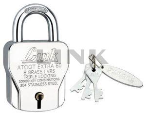 Link 60mm Atoot Extra Pad Lock Key