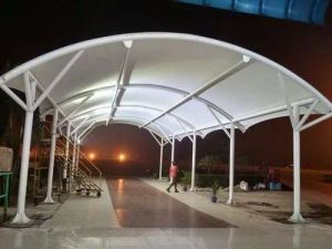 Pvc Tensile Roofing Structure