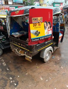 Best auto-rickshaw advertising in Chhattisgarh - universal hoardings & promotions