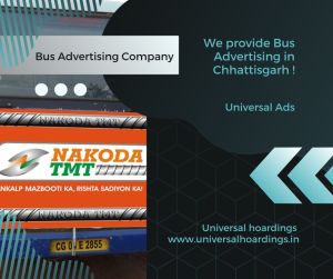 Bus advertising company in bilaspur chhattisgarh India