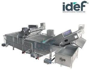 Vegetable Washer Conveyor Type