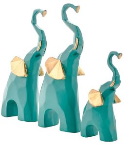 Elephant Hand Crafted Table Decor for Decorative Showpiece