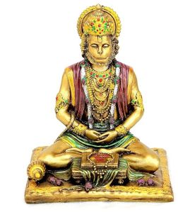 Handcrafted Antique Finish Lord Hanuman Ji Showpiece