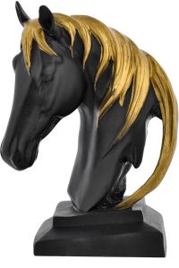 Horse Face Art Decor for Home Decor Showpiece