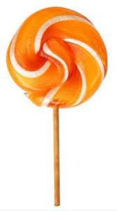 Orange Lollipop