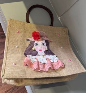 Printed Jute Bag