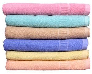 Plain Cotton Bath Towel