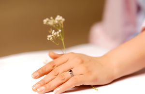 925 Sterling Silver Ruby Ring