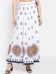 Ladies Casual Wear Printed Skirt