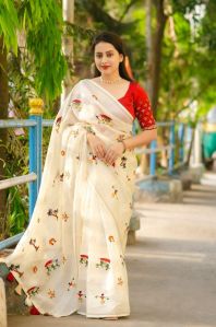 Organza Silk Saree