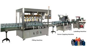 lubricant oil filling capping machine