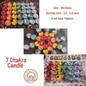 7 Chakra Candles