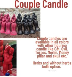 Paraffin Wax Couple Candle