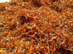 dried marigold flower