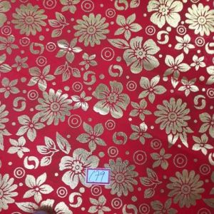 Cotton Foil Printed Fabric