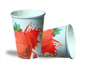 Printed Disposable Paper Glass