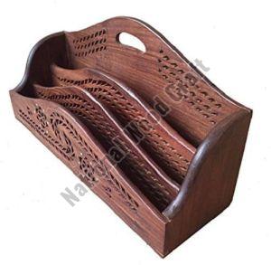 Decorative Wooden Letter Rack