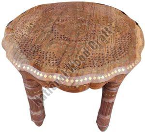 Fancy Wooden Side Stool