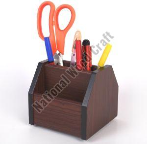 Wooden Pen Stand