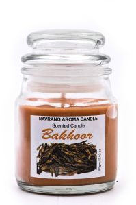 Bakhoor Scented Glass Jar Candle