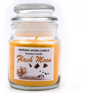 Flash Moon Scented Glass Jar Candle