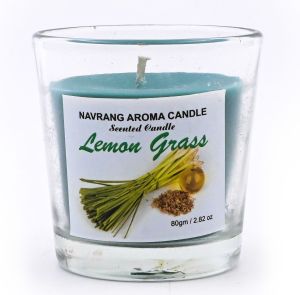 Lemon Grass Votive Glass Candle