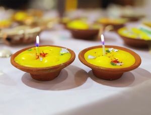 Rasmalai Candle