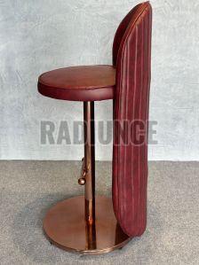 MBS001 Maroon Custom Designed Bar Stool