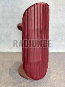 MBS001 Maroon Custom Designed Bar Stool