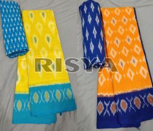 Handloom Ikkat Cotton Saree